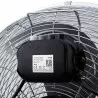 Ventilator metalic de podea 110W, oscilatie verticala 270 grade, 3 viteze