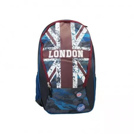 Ghiozdan London gimnaziu, 2 compartimente, 1 buzunar, 48 cm, Pigna