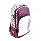 Ghiozdan Boho Tribal, fete, clasele 5-8, 2 compartimente, violet, Pigna