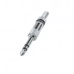 Mufa stereo jack tata, 6.3 mm, protectie la spargere