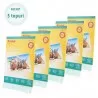 Pachet 5 topuri hartie foto High Glossy, 180 g Kodak A4, 100 coli