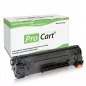 Set 3 tonere compatibile CF283A black HP 83A, 1500 pagini, Procart