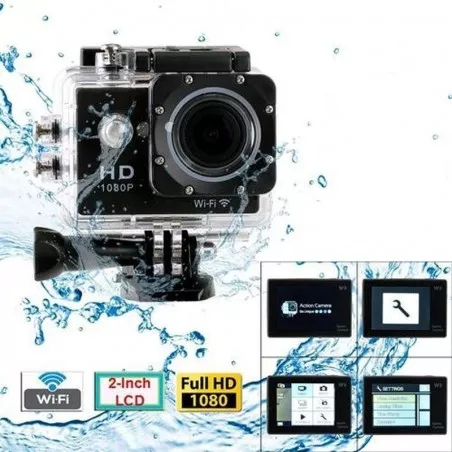 Camera video sport Full HD, Wi-Fi, LCD 2 inch, slot microSD, USB, 16 accesorii, Rio