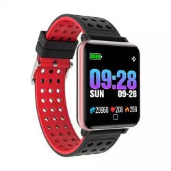 Smartwatch bluetooth, 1.3 inch, procesor Nordic nRF52832, incarcare magnetica