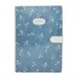 Agenda nedatata B4, inchidere cu magnet, coperta imprimeu floral