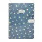 Agenda nedatata B4, inchidere cu magnet, coperta imprimeu floral