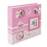 Album foto Baby Four personalizabil 10x15, 50 file din carton, spatiu notite