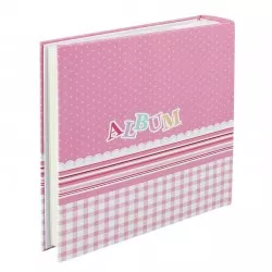 Album foto Baby Four personalizabil 10x15, 50 file din carton, spatiu notite