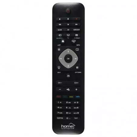 Telecomanda compatibila televizoare smart Philips, neagra, Home