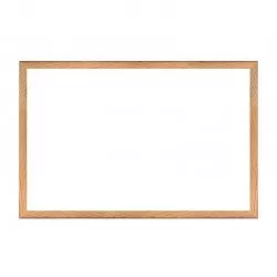 Tabla magnetica 90x60 cm, whiteboard pentru prezentari, rama din lemn