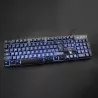 Tastatura Gaming multimedia iluminata in 3 culori, Rii  