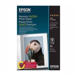 Hartie foto Epson Glossy A4 255g, top 15 coli 