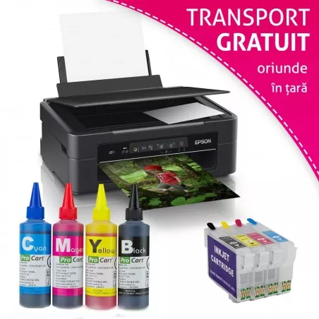 Multifunctionala Epson Expression Home XP-255 inkjet, Wireless, cartuse reincarcabile