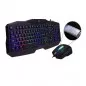 Kit tastatura si mouse gaming, iluminata, USB, 104 taste, Rii