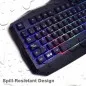 Kit tastatura si mouse gaming, iluminata, USB, 104 taste, Rii