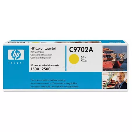 Toner C9702A yellow original HP C 9702A