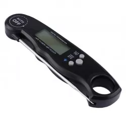 Termometru digital cu sonda pentru alimente, IP67, LCD iluminat, magnet