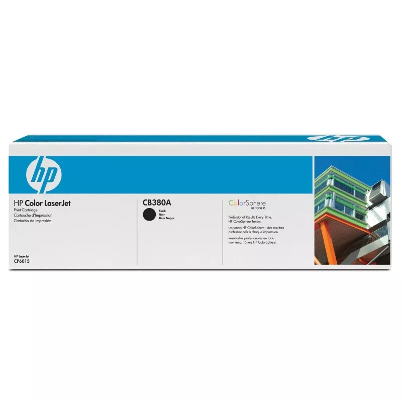 Toner CB380A black original HP CB 380A