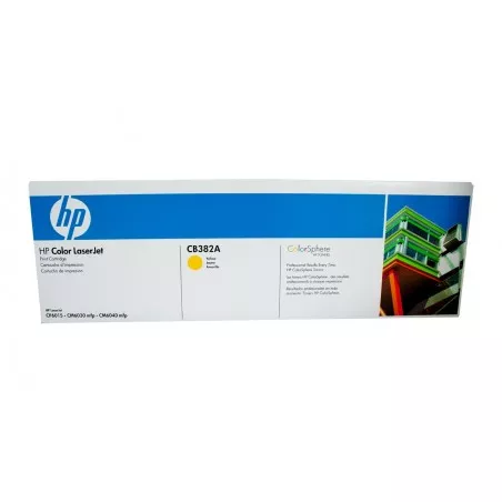 Toner CB382A yellow original HP CB 382A