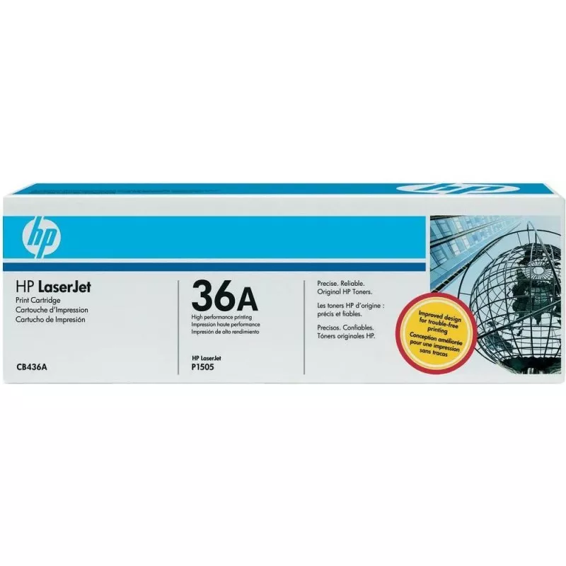 Toner CB436A black original HP 36A