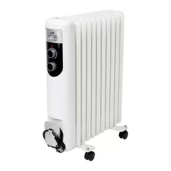 Radiator cu ulei, 11 elementi, putere 800W/1200W/2000W, termostat