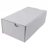 Cutie carton cu autoformare 100x100x60 mm, carton microondul E alb, FEFCO 0426