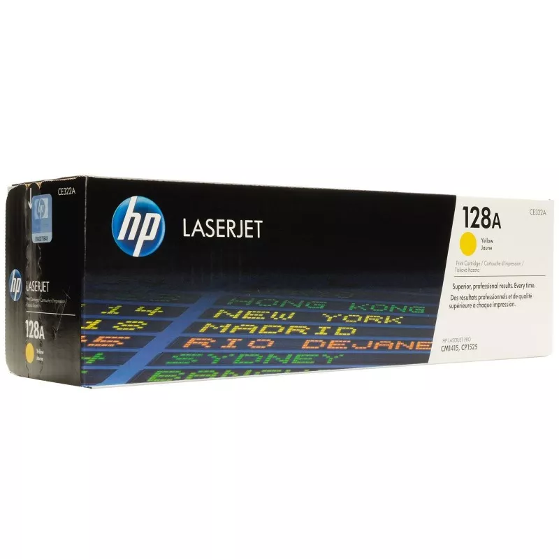 Toner CE322A yellow original HP 128A