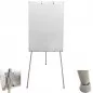 Flipchart magnetic 70x100 cm, cu inaltime reglabila maxim 170 cm , suport markere