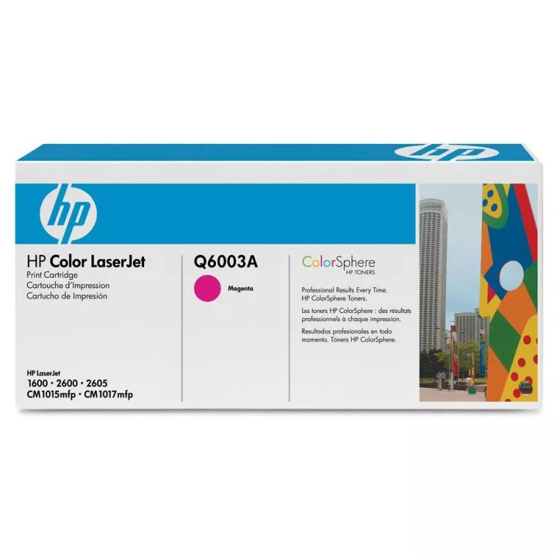 Toner Q6003A magenta original HP 124A