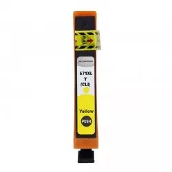 Cartus compatibil pentru Canon CLI-571XL Yellow 11 ml, ProCart, capacitate mare