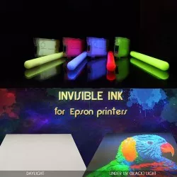 Cerneala UV invizibila pentru imprimanta Epson, magenta