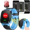 Smartwatch GPS copii, Android/IOS. GPS sim, handsfree, lanterna, camera foto Resigilat