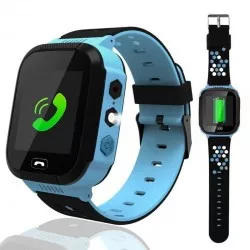 Smartwatch GPS copii, Android/IOS. GPS sim, handsfree, lanterna, camera foto Resigilat