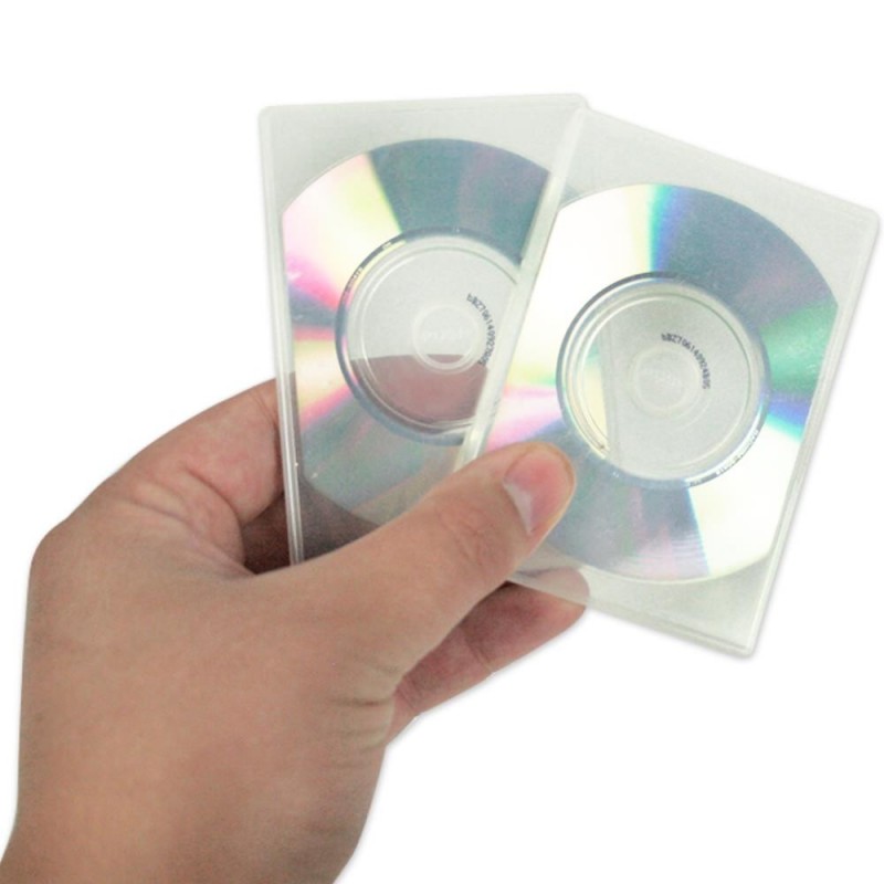 Mini CD-R Inkjet printabil cu plic, 24X, 40 MB, Business Card CD set ...