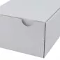 Cutie cu autoformare 155x105x145 mm alba, carton microondul E 360 g, FEFCO 0427