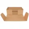 Cutie postere cu autoformare 130x85x65 mm, carton natur microondul E, FEFCO 0427