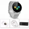 Smartwatch, Bluetooth 4.0, 1.22 inch, 240X204 pixeli, otel inoxidabil, Sovogue