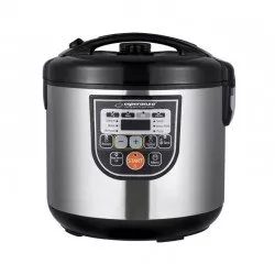 Multicooker 11 functii, panou smart digital, 860W, temporizator, cuva 5l, inox