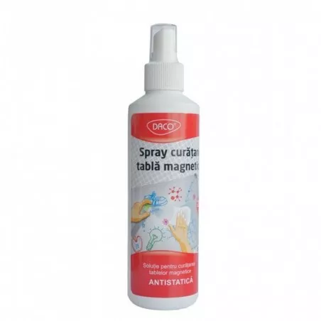 Spray curatare tabla magetica, cantitate 250ml, antistatic, curatare usoara, Daco