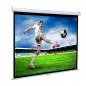 Ecran pentru proiectie 100 inch, format 16:9, portabil, sistem prindere, alb mat