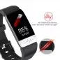 Bratara Smart Bluetooth cu termometru, 15 functii -  temperatura, tensiune, nivel oxigen, handsfree, aplicatie iOS si Android