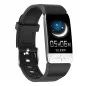 Bratara Smart Bluetooth cu termometru, 15 functii -  temperatura, tensiune, nivel oxigen, handsfree, aplicatie iOS si Android