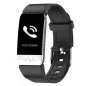 Bratara Smart Bluetooth cu termometru, 15 functii -  temperatura, tensiune, nivel oxigen, handsfree, aplicatie iOS si Android