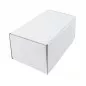 Cutie cu autoformare 75x75x57 mm alba, carton microondul E 360 g, FEFCO 0427