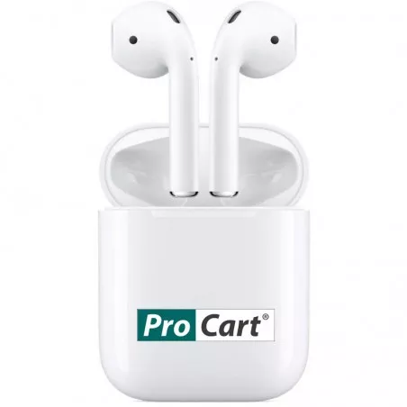 Casti Bluetooth pentru iPhone si Android, Touch Control, stand incarcare, USB, raza 10m