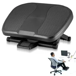 Suport pentru picioare, unghi inclinare 30 grade, design ergonomic, inaltime reglabila, suprafata antiderapanta