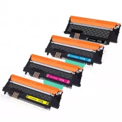 Cartus toner compatibil HP 117A Black / Cyan / Magenta / Yellow, cu chip, ReTech