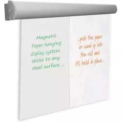 Suport magnetic pentru foi flipchart, agatatori reglabile, 70 cm, ProCart