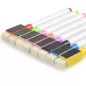 Markere colorate pentru tabla magnetica, capac cu magnet si burete pentru sters, set 8 bucati