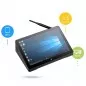 Mini PC PiPO X10S, Quad Core 2.7 GHz, 8 GB, WiFi, Bluetooth, HDMI, slot card TF, Windows 10